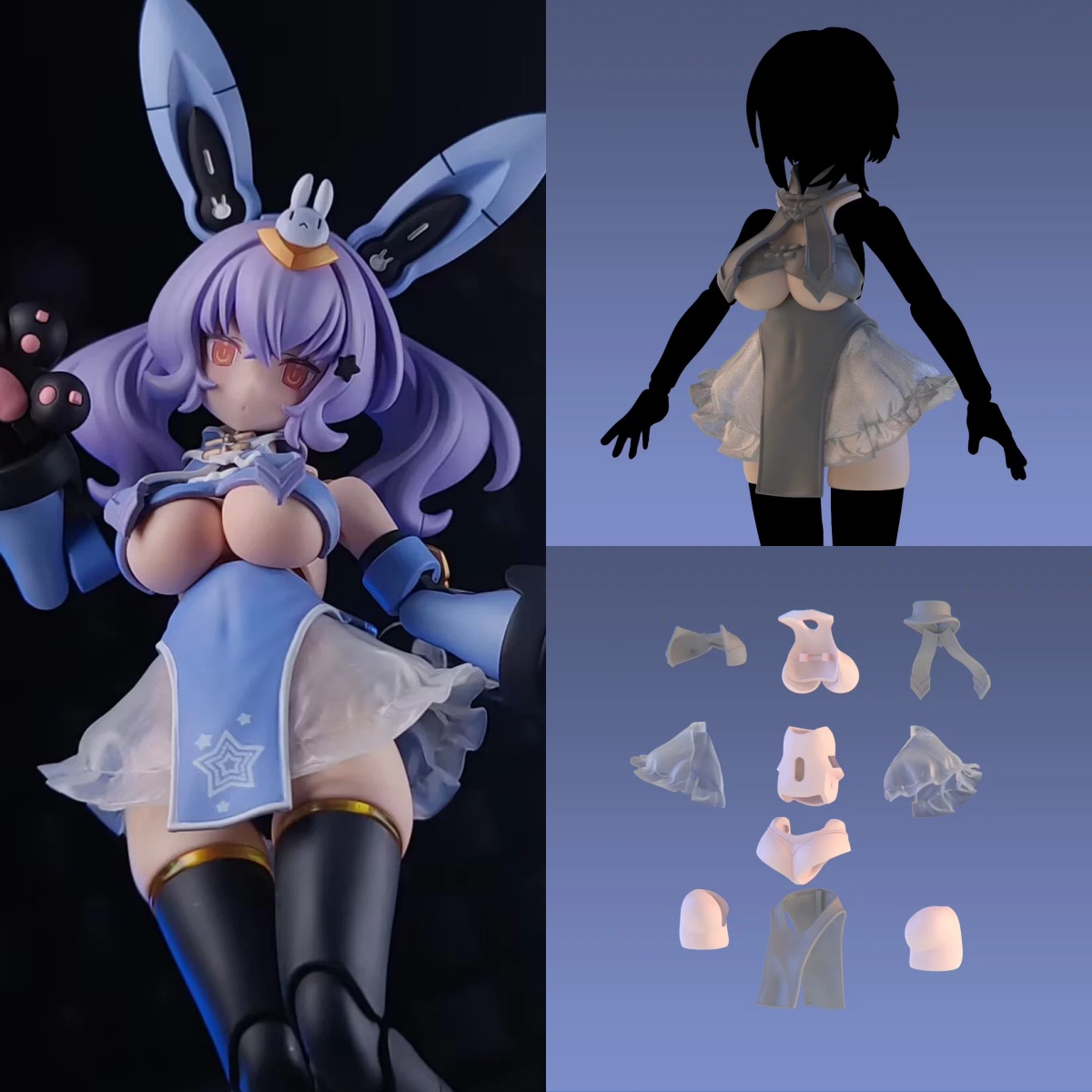 3D Printing Resin - 【Pre-sale】1/12 Scale Female Soldier Kotobukiya Dress