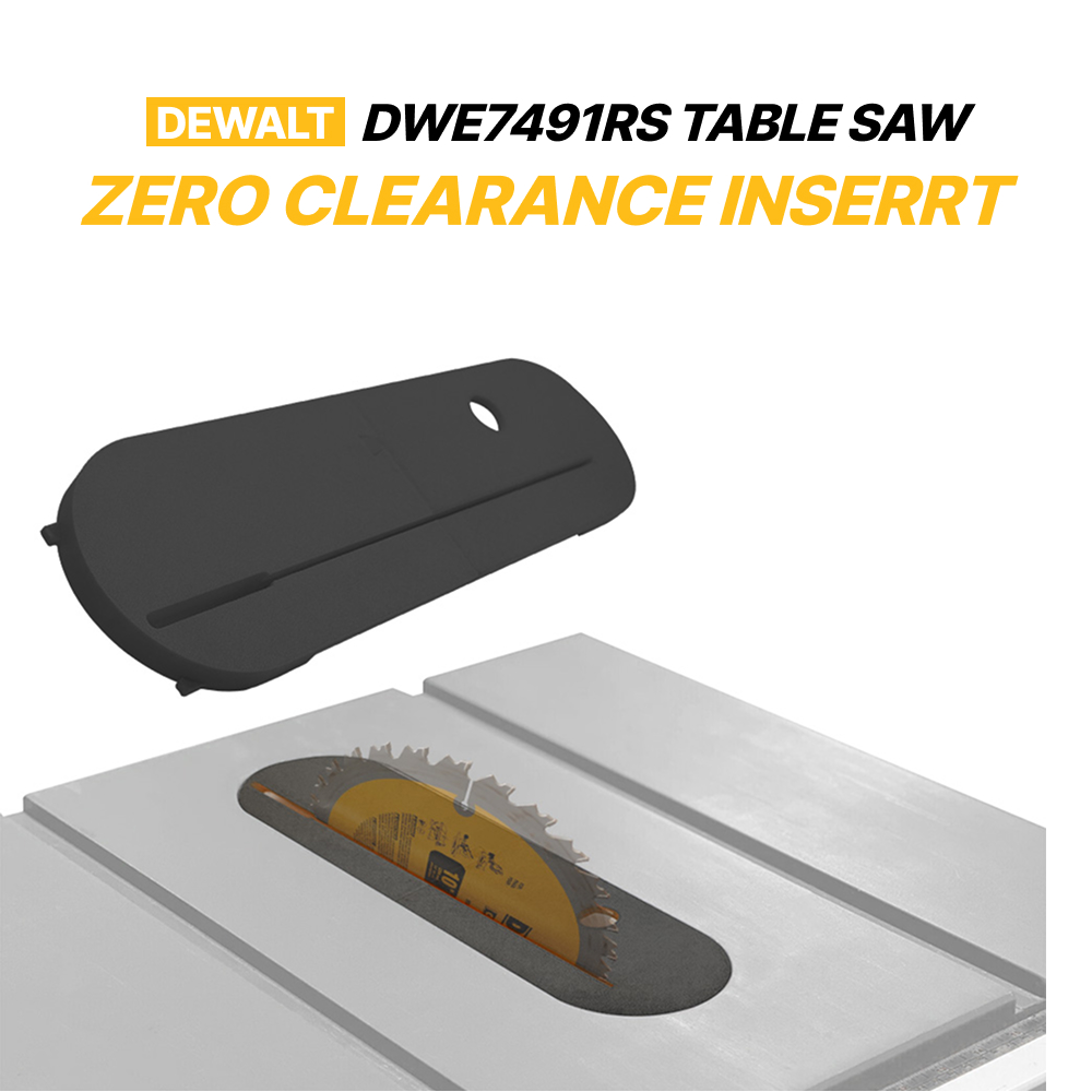 3D Printing Excavator - Zero Clearance Insert Compatible With DeWalt