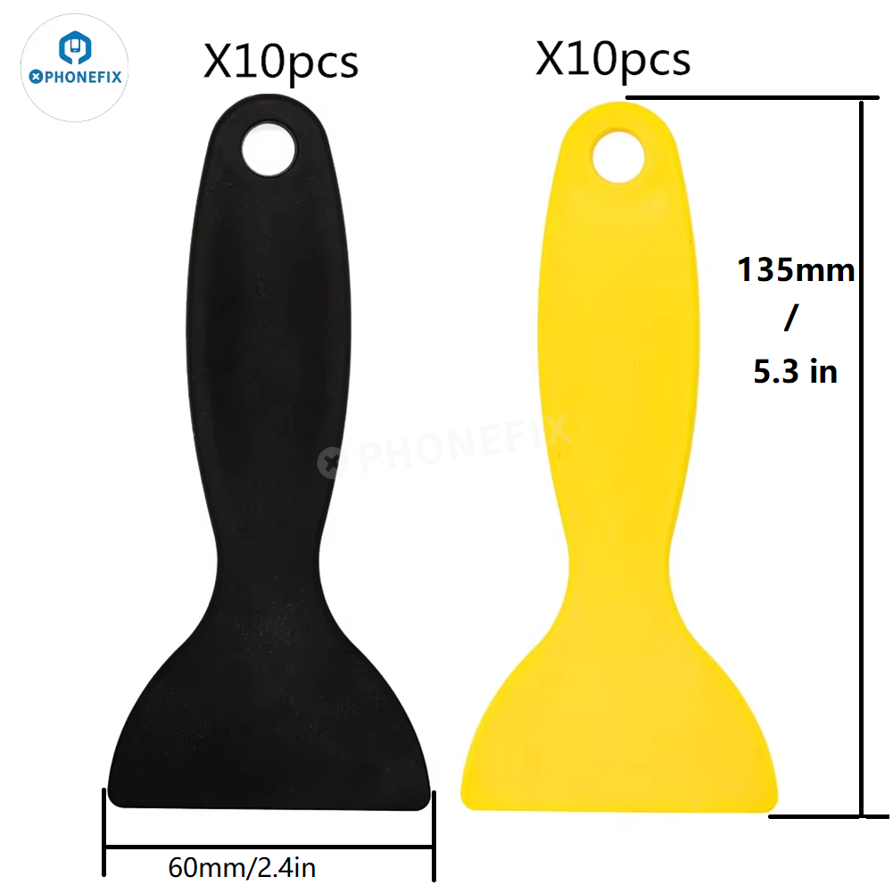 Print Removal Spatula - 10pcs 6cm Plastic Scraper Spatula for