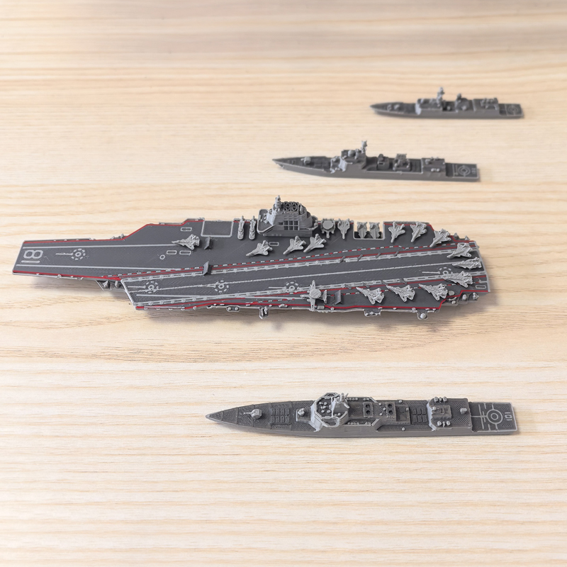 3D Printing Yourself - 1PCS 1/2000 Scale Multi-type Warship Model