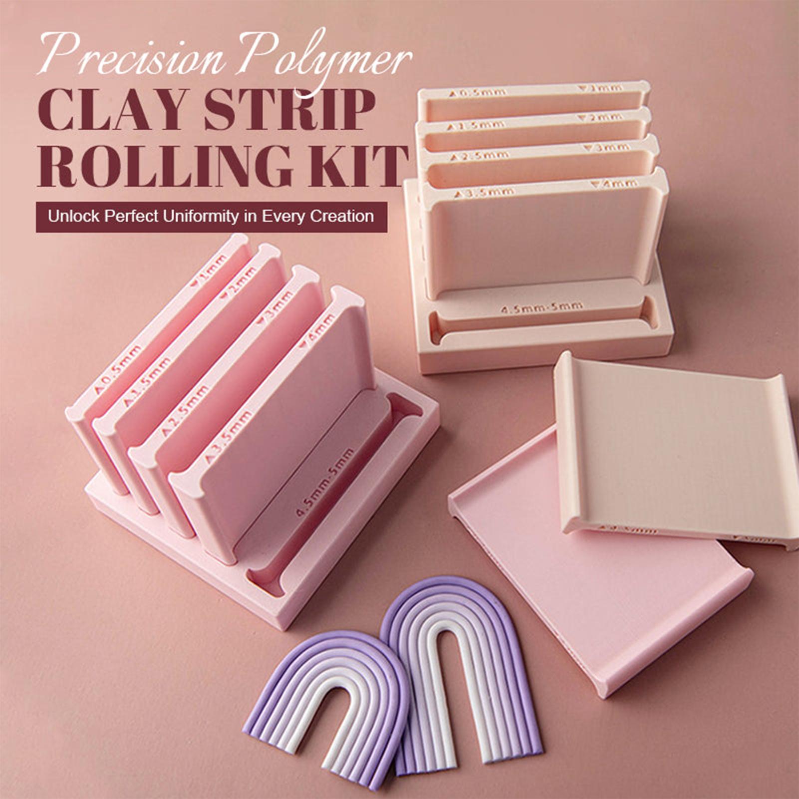 3D Printing Jewelry - Precision Clay Strip Thickness Roller Set