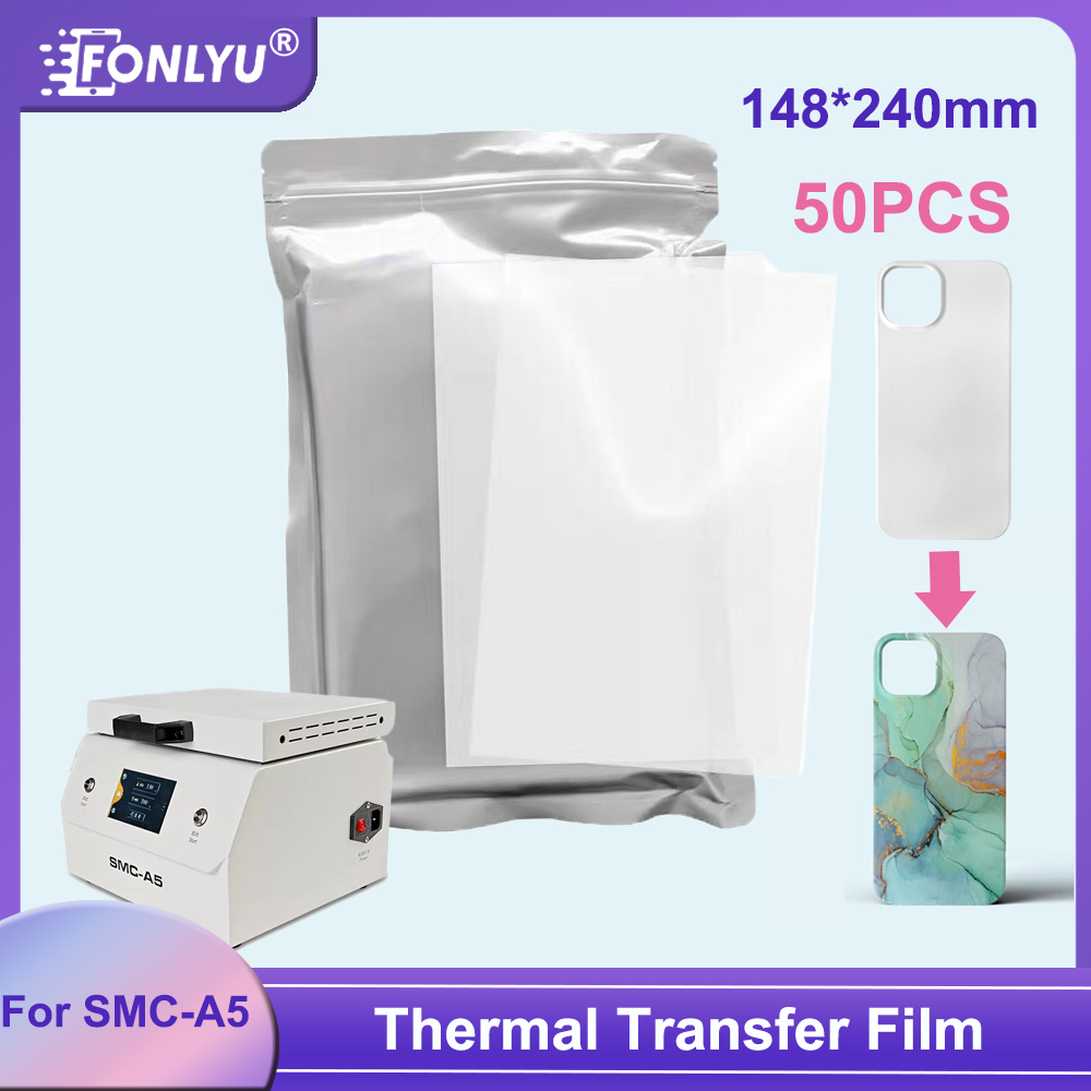 3D Printing Article - Fonlyu 50PCS 3D Sublimation Film Paper