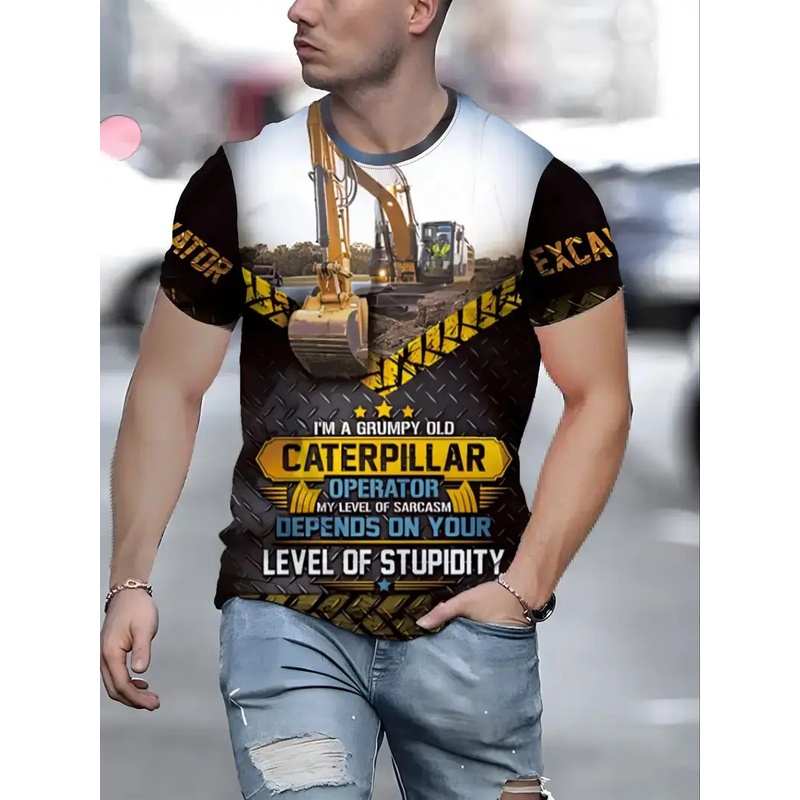 3D Printing Excavator - 1 Piece Custom Your Picture New