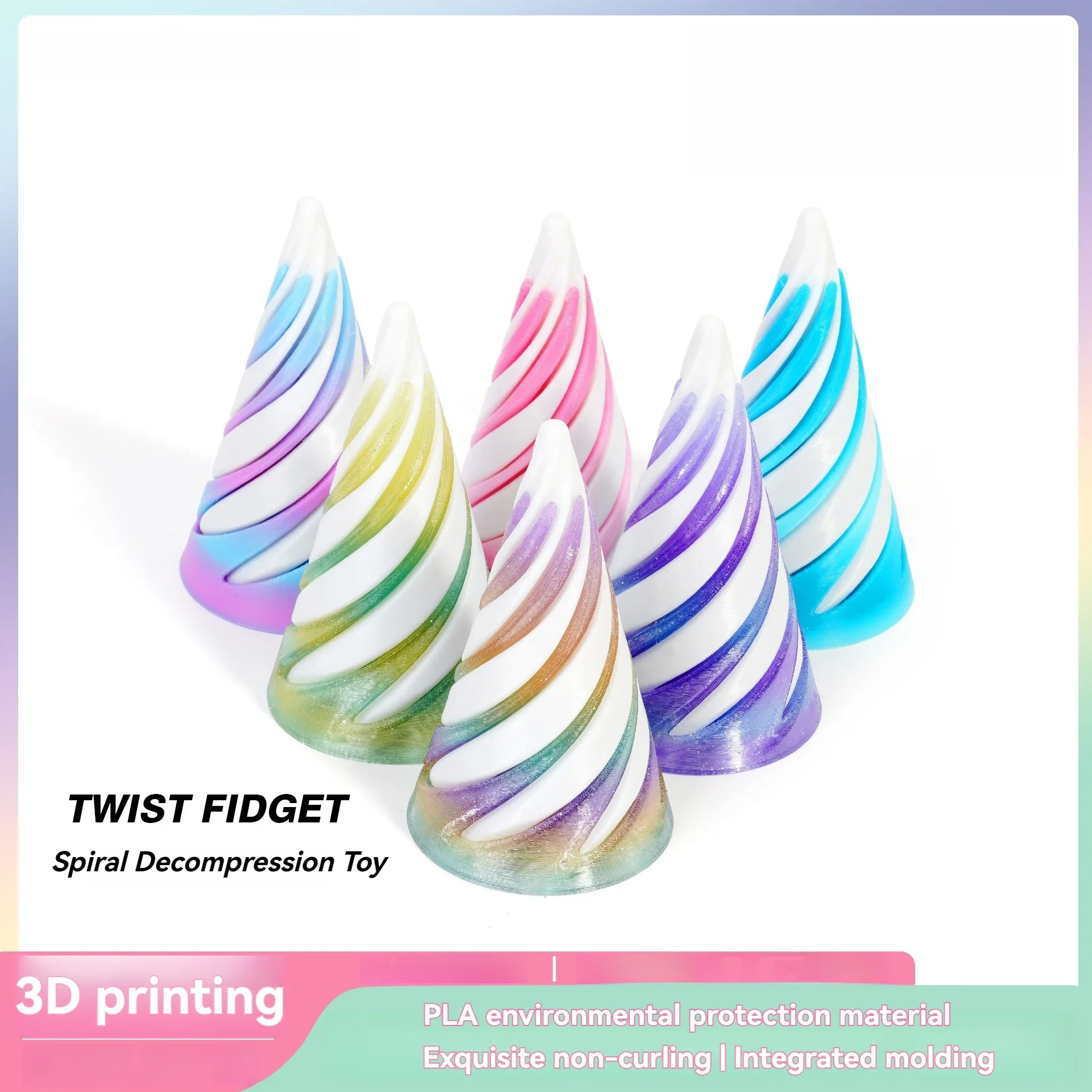 3D Printing Fidget Toys - Impossible Pyramid Passthrough 3D Printing Sculpture