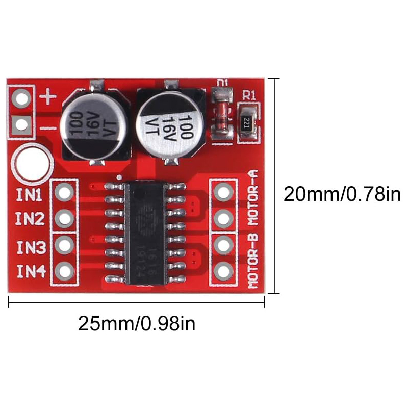 4/10pcs MX1508 DC Motor Driver - Stepper Motor recension och pris