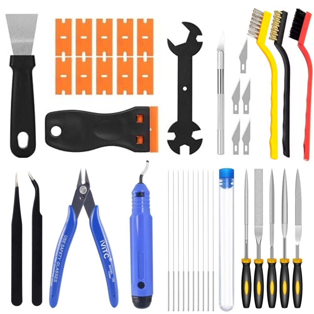 40PCS 3D Printer Tools, Scrape - 3D Printing File Free recension och pris