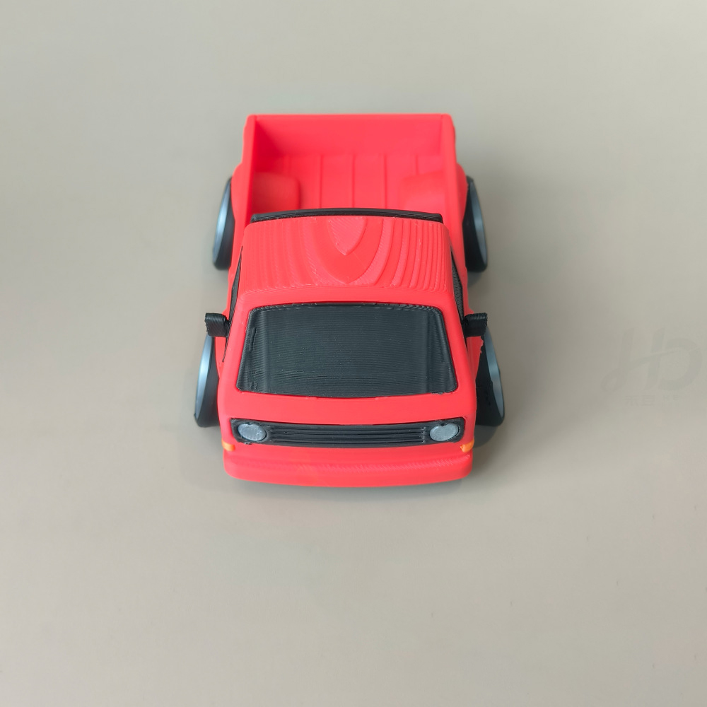 Retro T3 Pickup Truck 3D Print - 3D Printing Diecast Cars recension och pris