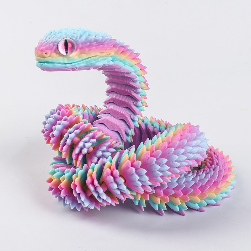 2026 New 3D Printed Snake Real - 3D Printing Fidget Toys recension och pris