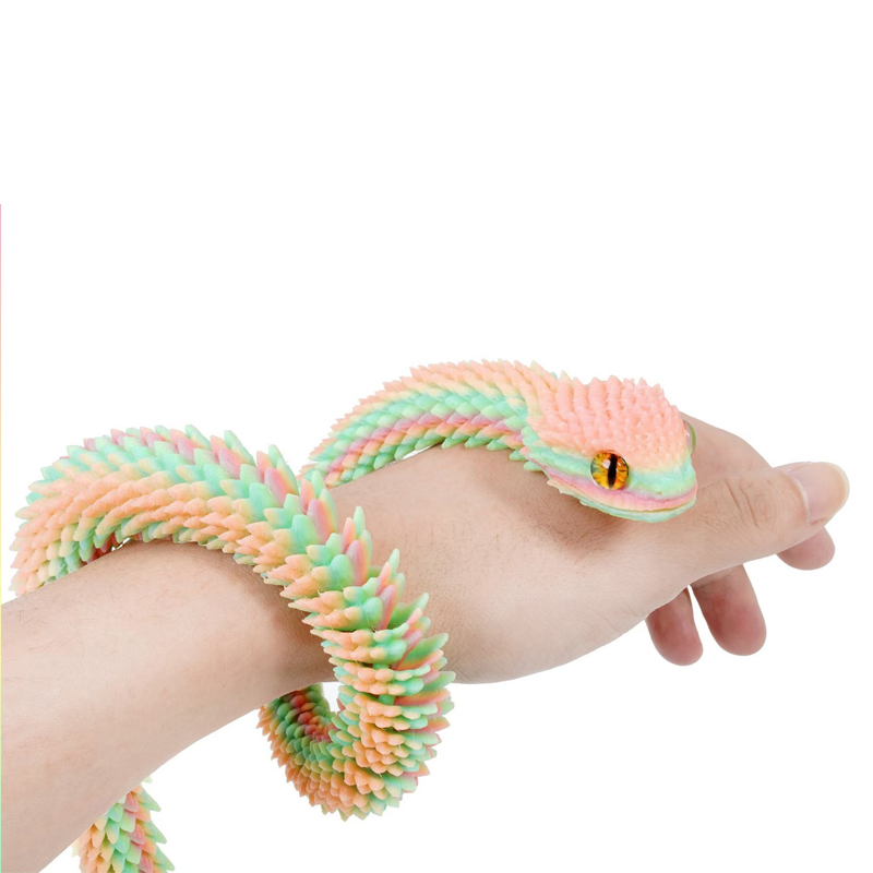 2026 New 3D Printed Snake Real - 3D Printing Fidget Toys recension och pris