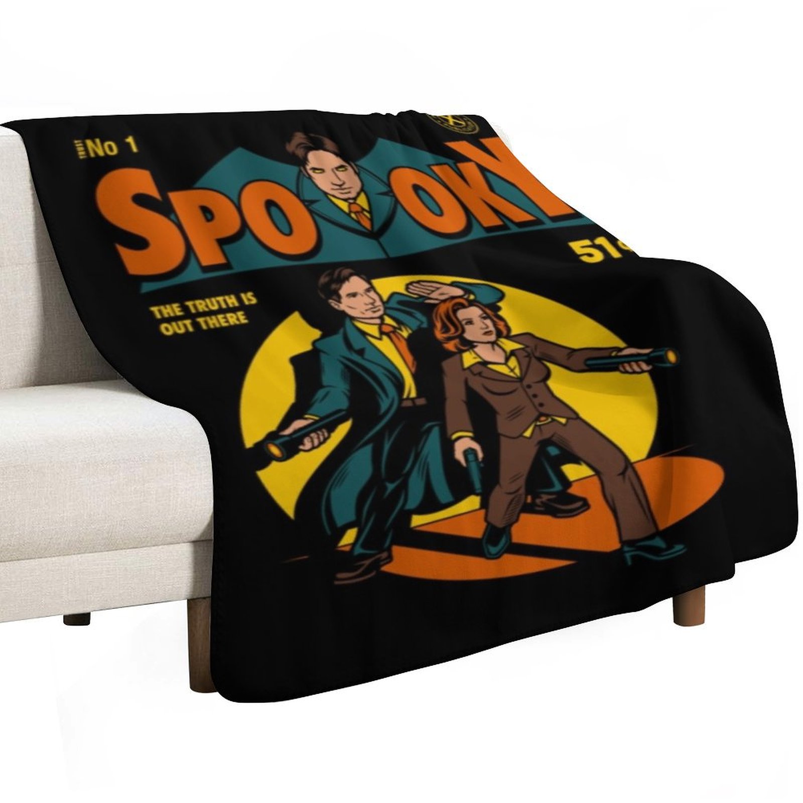 X Files, Spooky Comic Throw Bl - 3D Printing File Free recension och pris