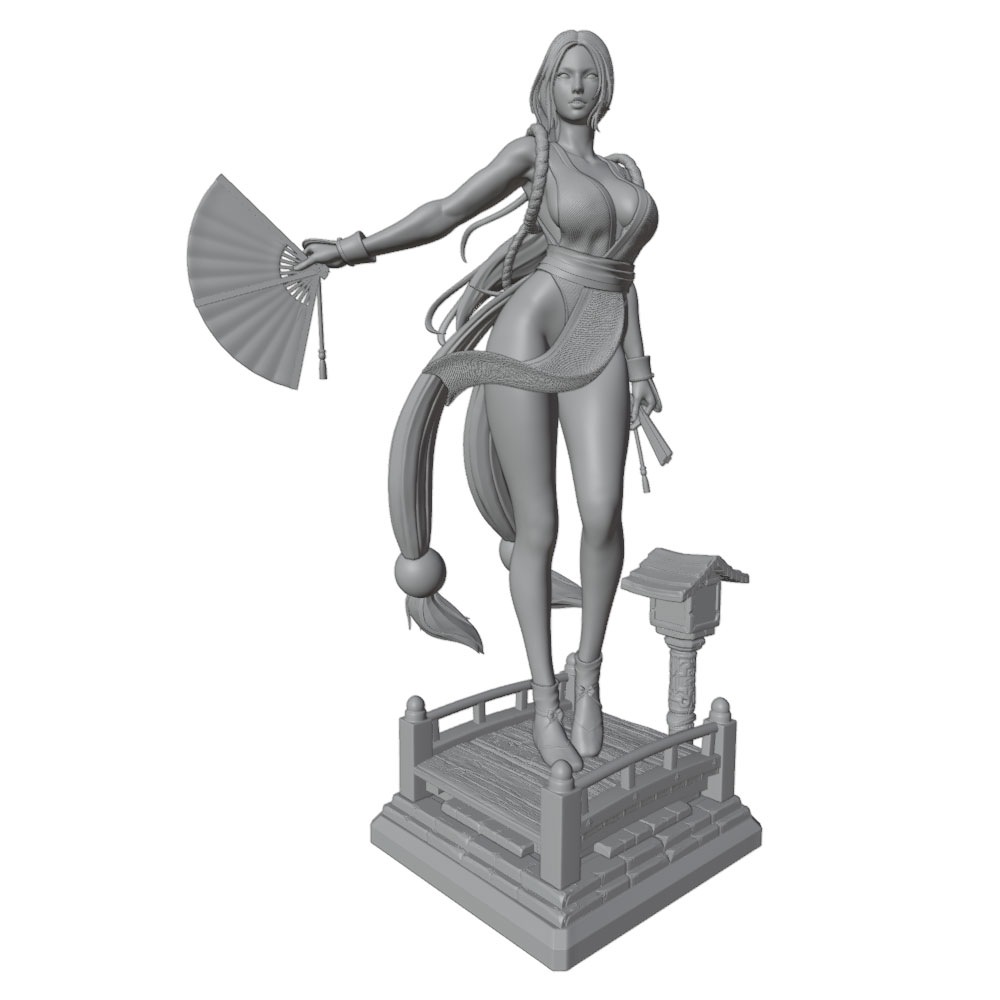 1/24 Sexy Long-Haired Girl Min - 3D Printing Nyc recension och pris