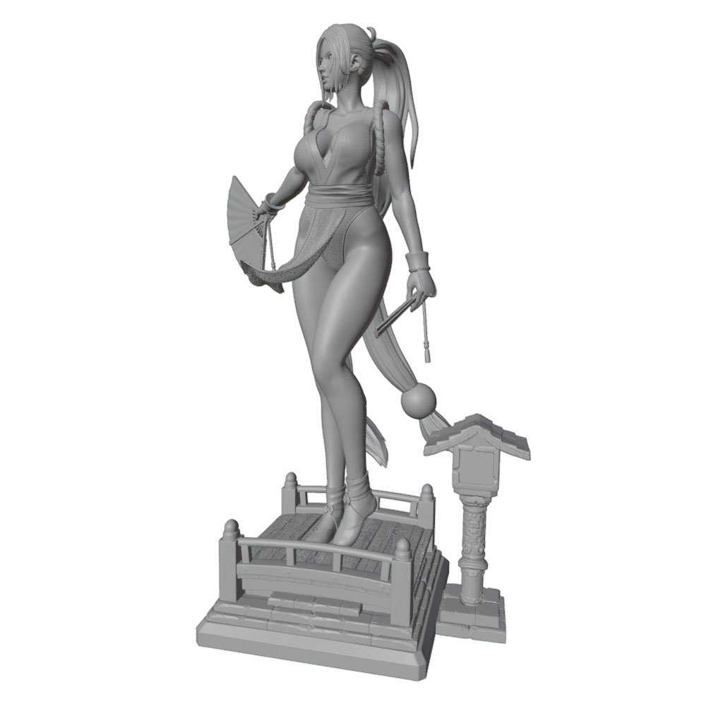 1/24 Sexy Long-Haired Girl Min - 3D Printing Nyc recension och pris