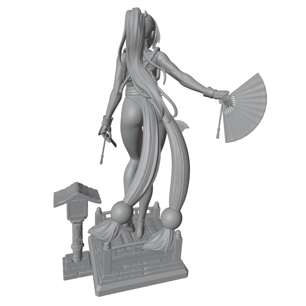 1/24 Sexy Long-Haired Girl Min - 3D Printing Nyc recension och pris