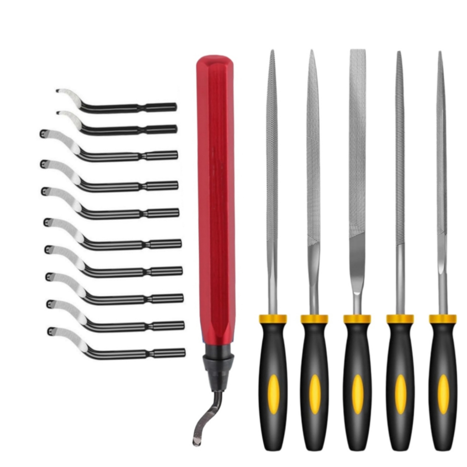 Deburring Tool Set with 11Pcs  - 3D Printing File Free recension och pris