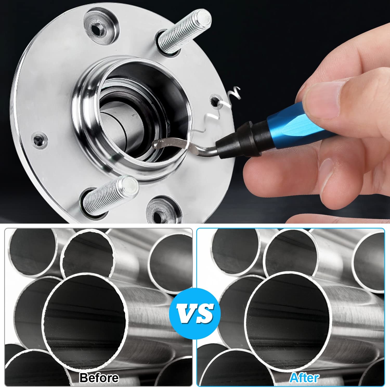 Deburring Tool Set with 11Pcs  - 3D Printing File Free recension och pris