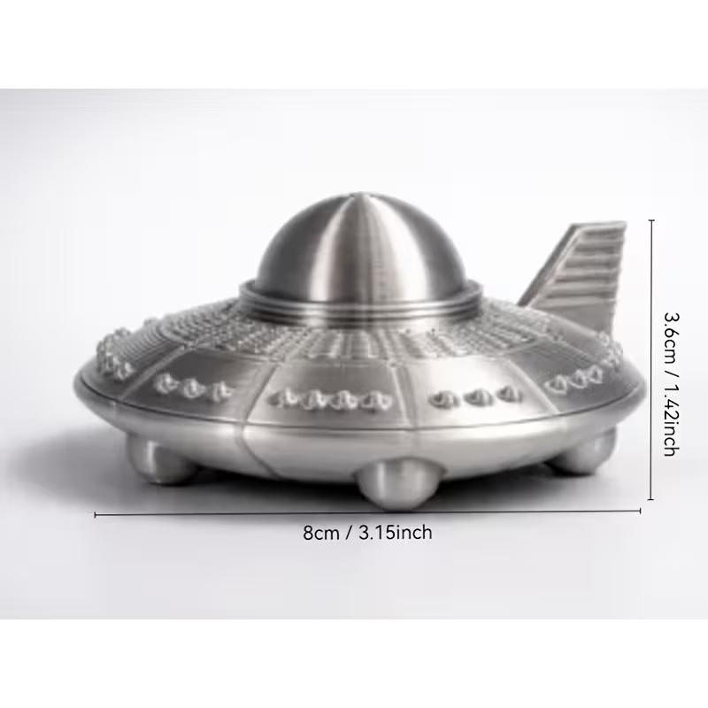 3D Printed UFO Figurines Retro - 3D Printing Nyc recension och pris