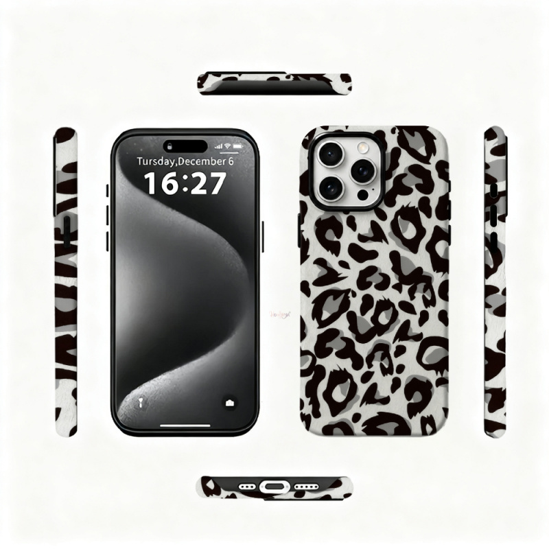 Shock Absorption Leopard Print - 3D Printing Iphone recension och pris