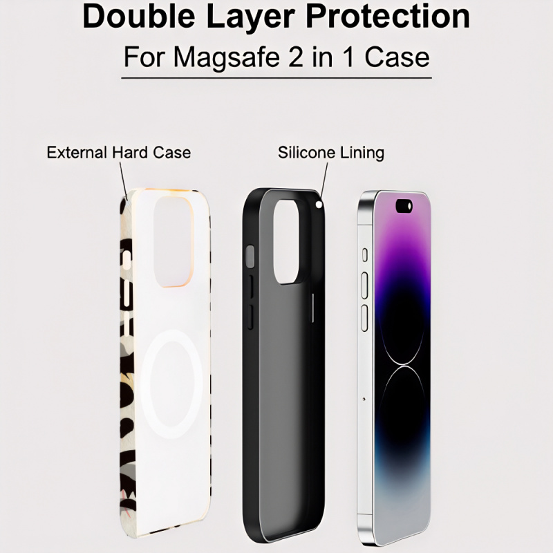Shock Absorption Leopard Print - 3D Printing Iphone recension och pris