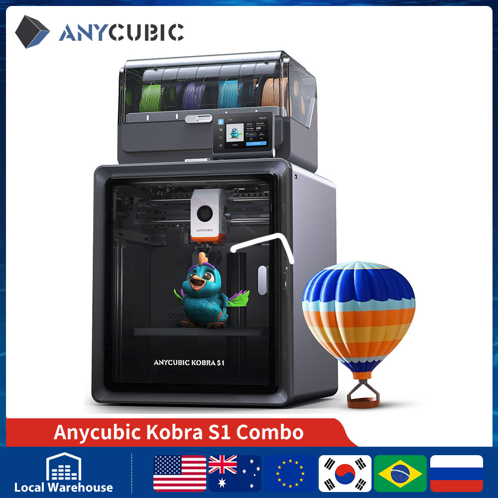 Anycubic Kobra S1 Combo Multi- - 3D Printing Online Service recension och pris