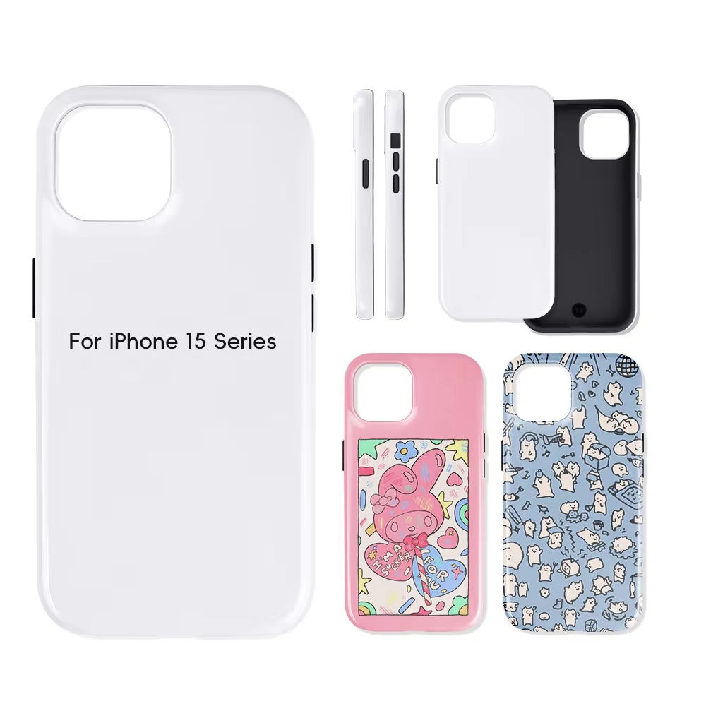 5 pcs 2 in 1 Blank Phone Case  - 3D Printing Iphone recension och pris