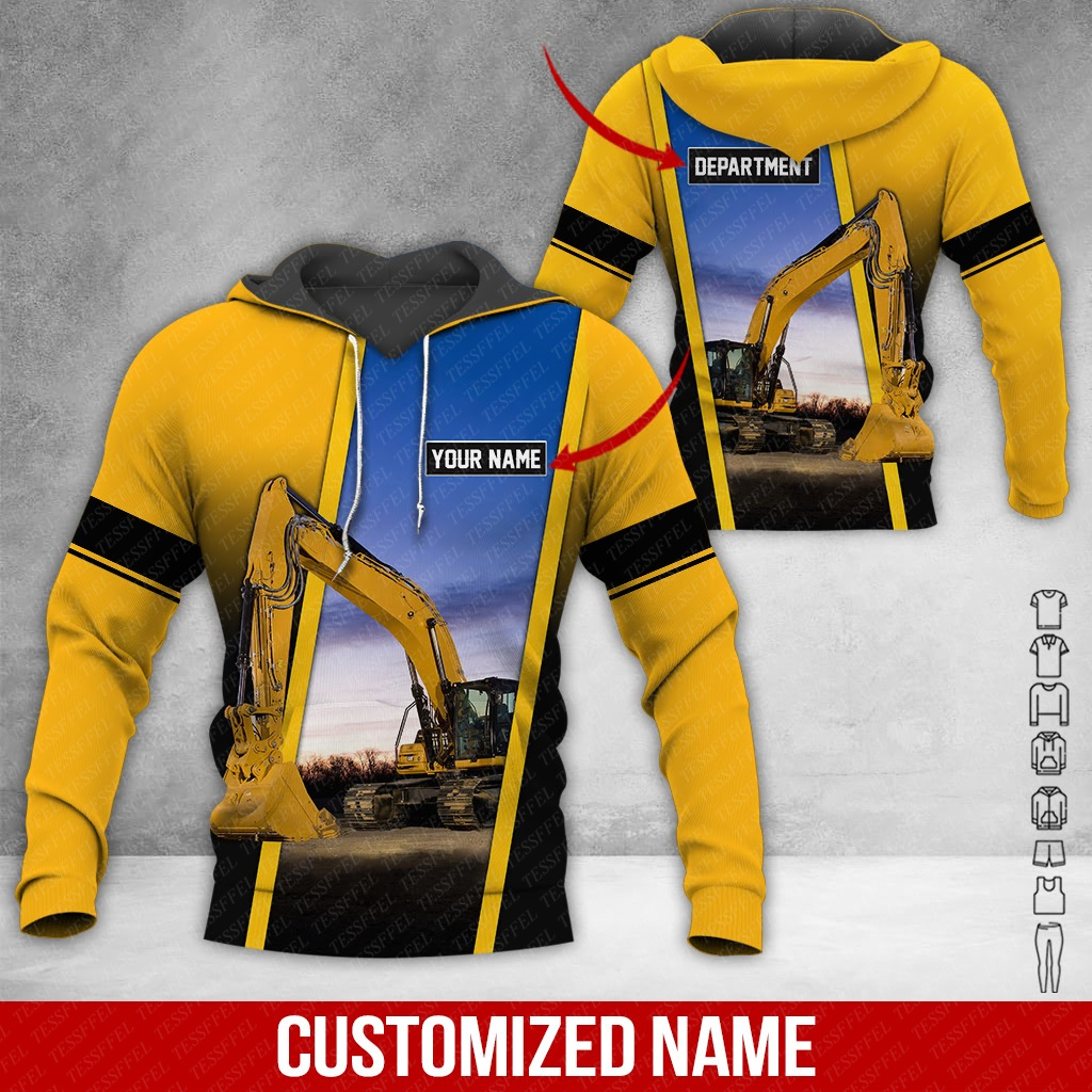 Custom Name Excavator Operator - 3D Printing Excavator recension och pris