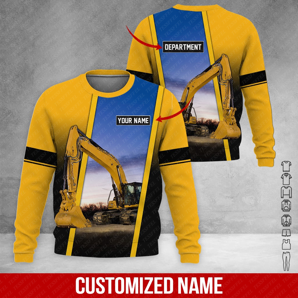 Custom Name Excavator Operator - 3D Printing Excavator recension och pris
