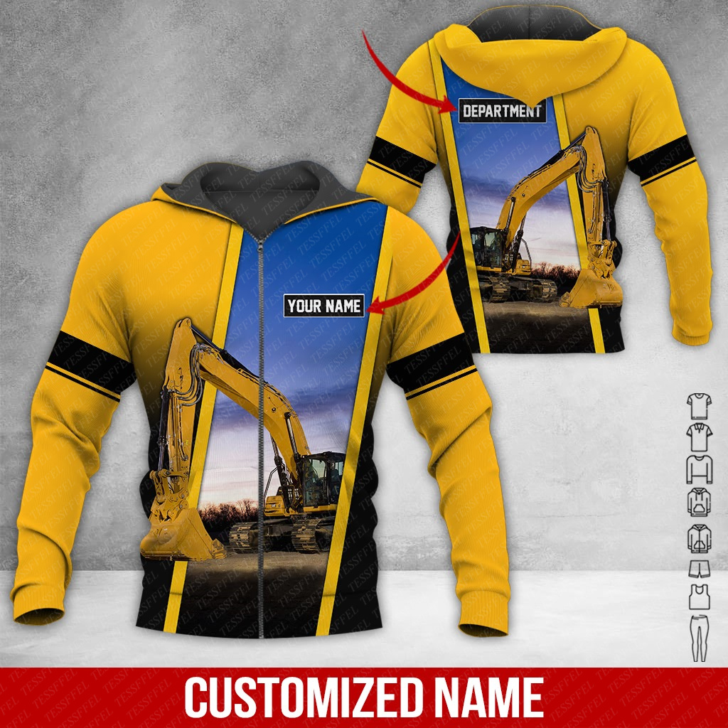 Custom Name Excavator Operator - 3D Printing Excavator recension och pris