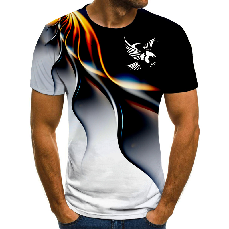 2022 Eagle 3D Print Men's T-sh - 3D Printing Eagle recension och pris