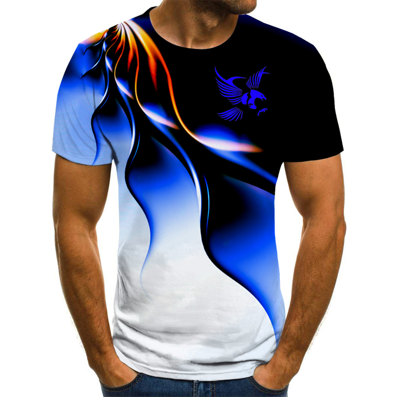 2022 Eagle 3D Print Men's T-sh - 3D Printing Eagle recension och pris