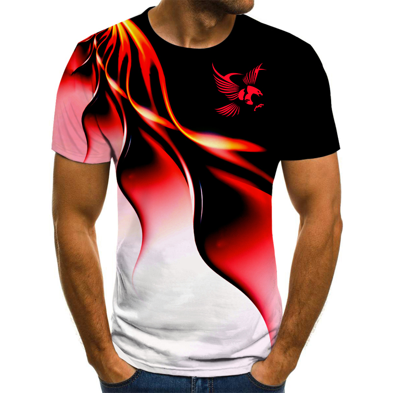 2022 Eagle 3D Print Men's T-sh - 3D Printing Eagle recension och pris