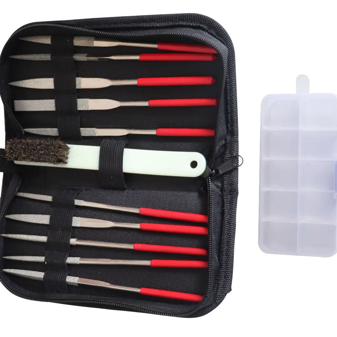 10Pcs Diamond Needle File Set  - 3D Printing File Free recension och pris