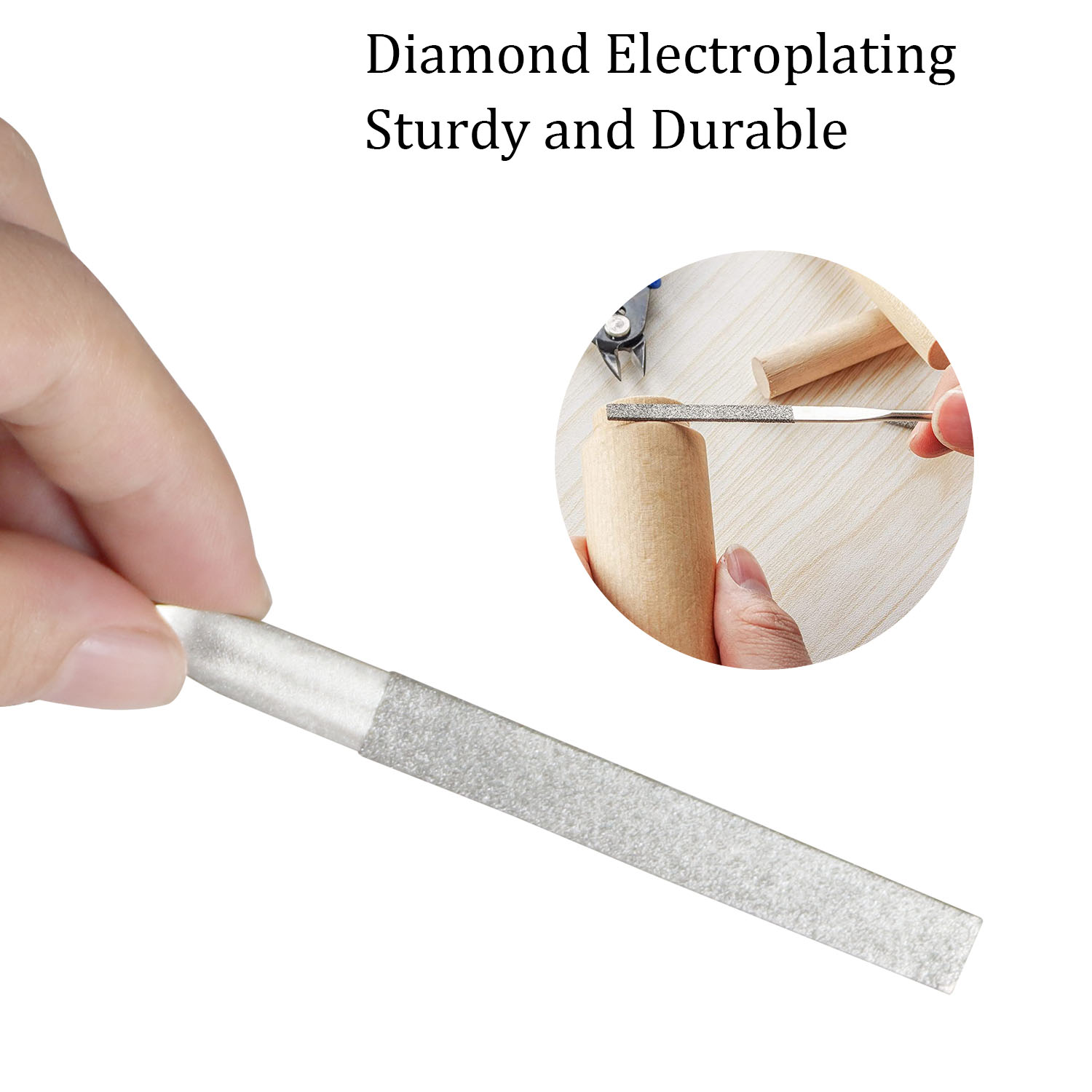 10Pcs Diamond Needle File Set  - 3D Printing File Free recension och pris