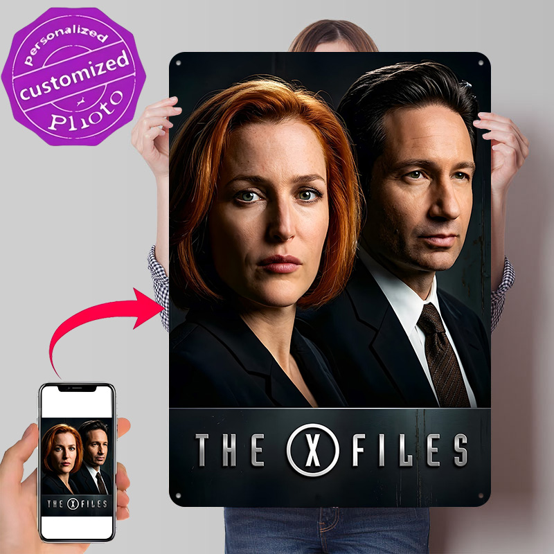 The X-Files Movie Poster Retro - 3D Printing File Free recension och pris