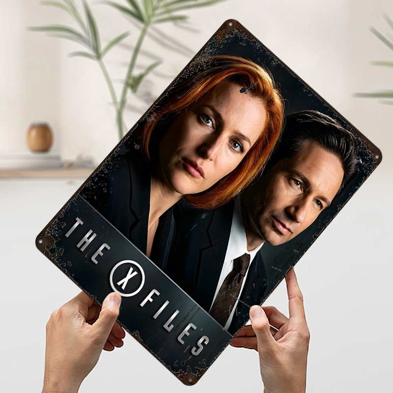 The X-Files Movie Poster Retro - 3D Printing File Free recension och pris