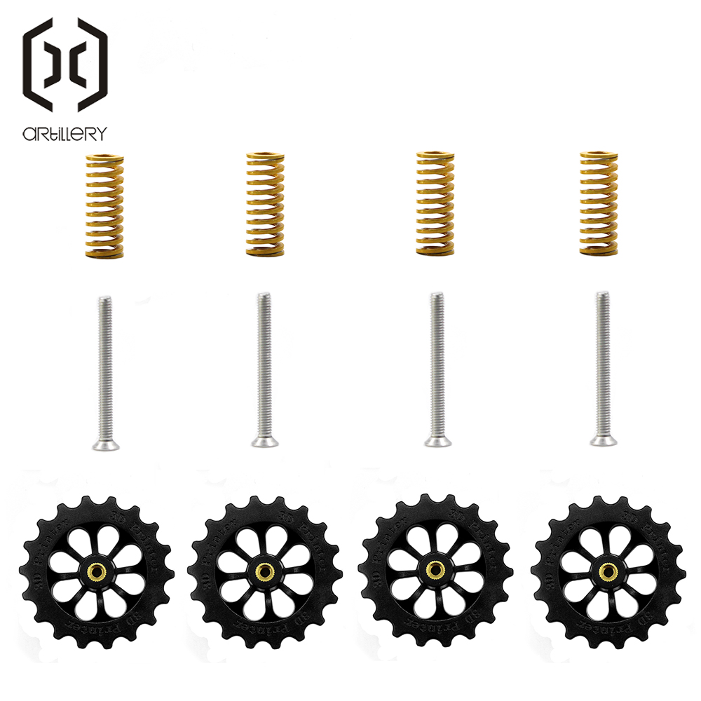 4PCS Heated Bed Spring Levelin - 3D Printer Bed Spring recension och pris