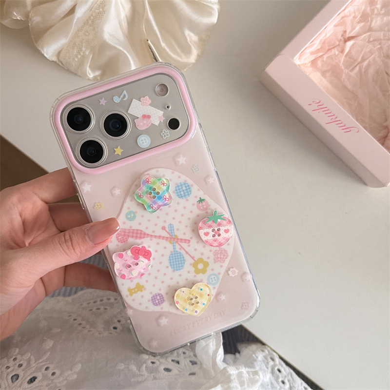 Kawaii Strawberry Print Phone  - 3D Printing Iphone recension och pris