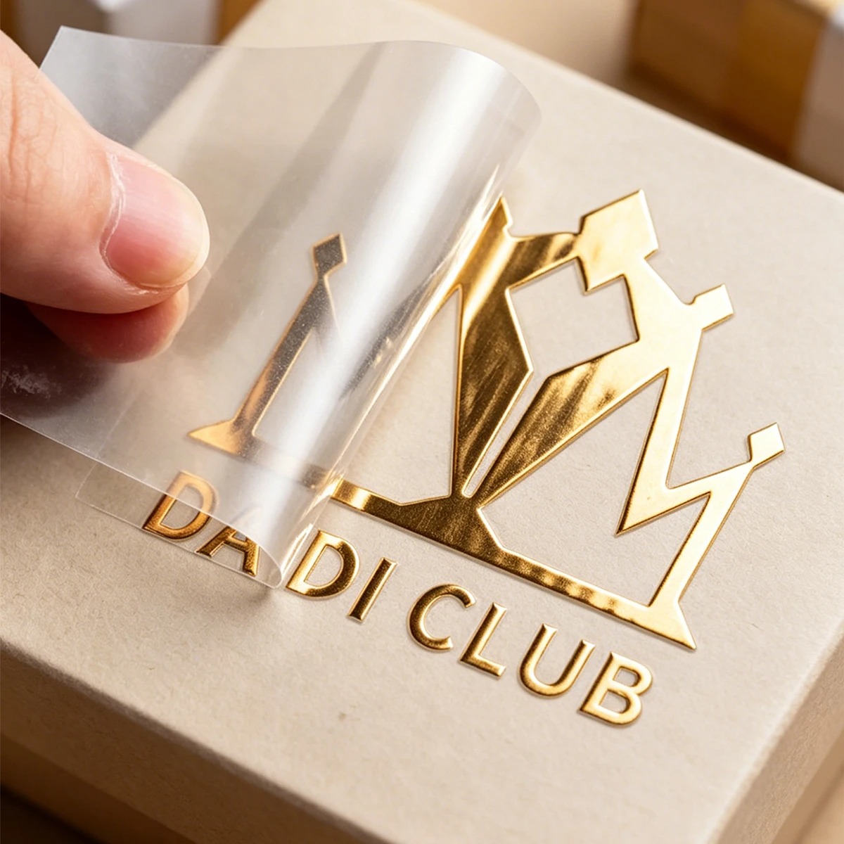 3-8CM 100P Custom 3D Gold Tran - 3D Printing Logo recension och pris