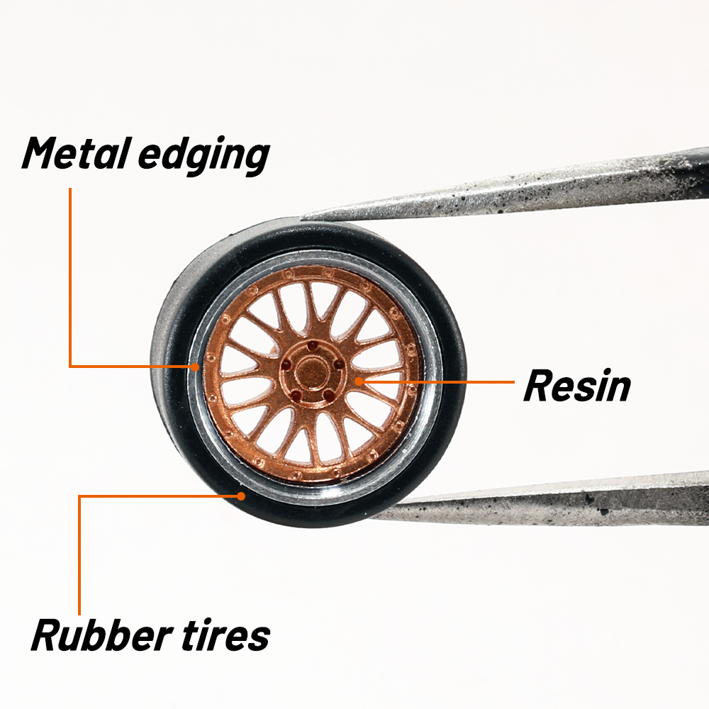 1:64 Scale Model Car Wheels Ri - 3D Printing Diecast Cars recension och pris