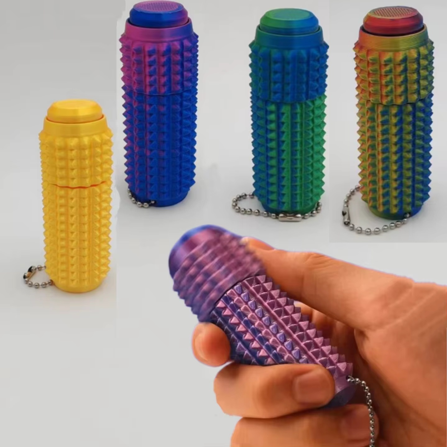 Funny 3D Printed Spiky Fidget  - 3D Printing Fidget Toys recension och pris