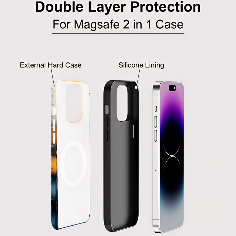 2 in 1 Paw Print Phone Case Fo - 3D Printing Iphone recension och pris