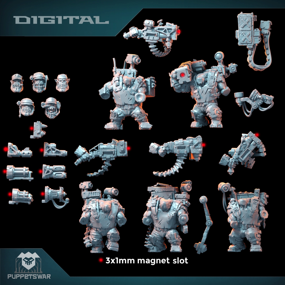 Orc Ultimate Badasses Squad, G - 3D Printing Resin recension och pris