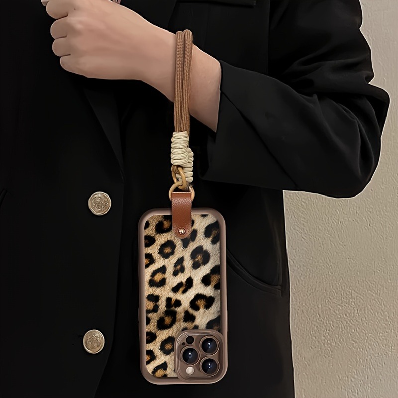 Brown Textured Leopard Print L - 3D Printing Iphone recension och pris