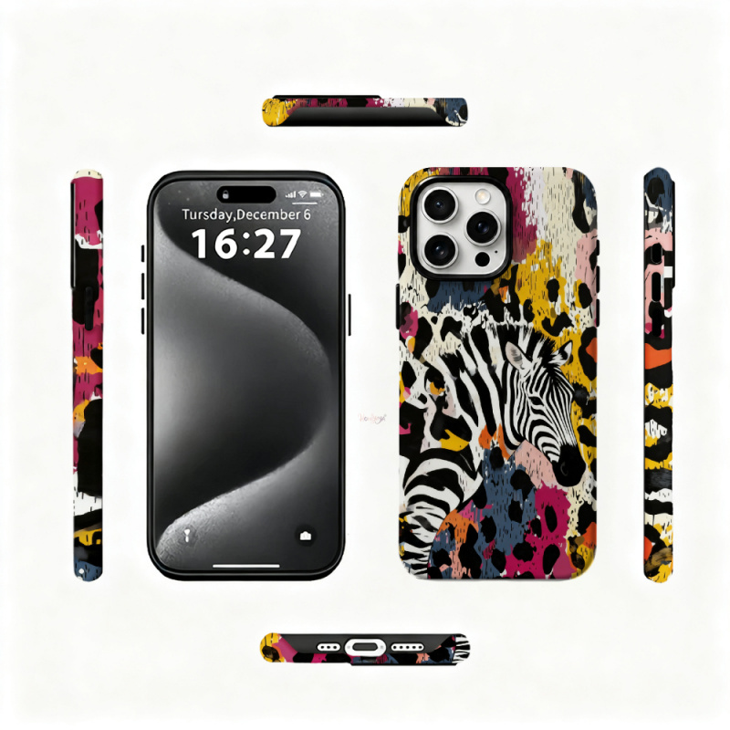 Shock Absorption Zebra Print P - 3D Printing Iphone recension och pris