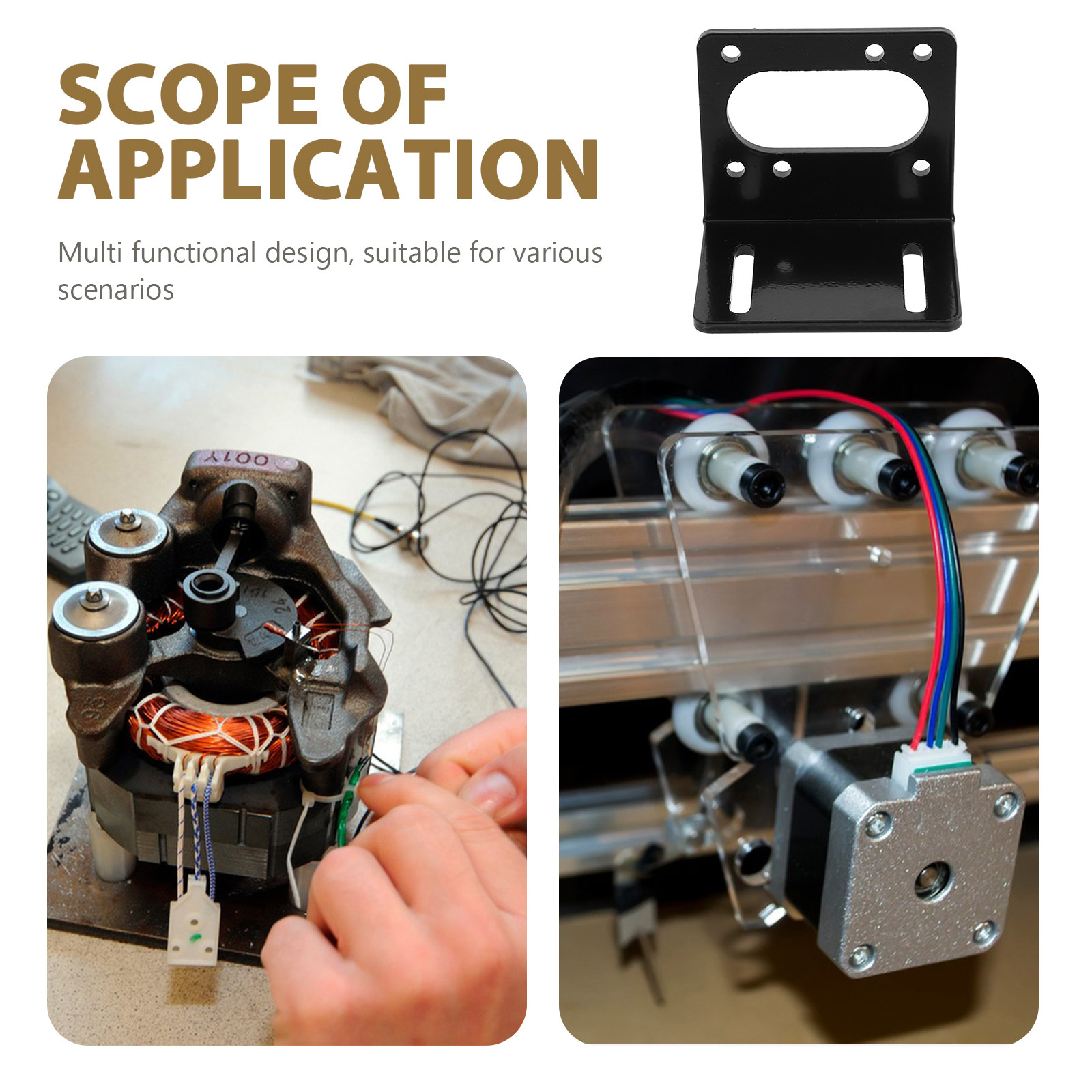 Gear Motor Mounting Bracket St - Stepper Motor recension och pris