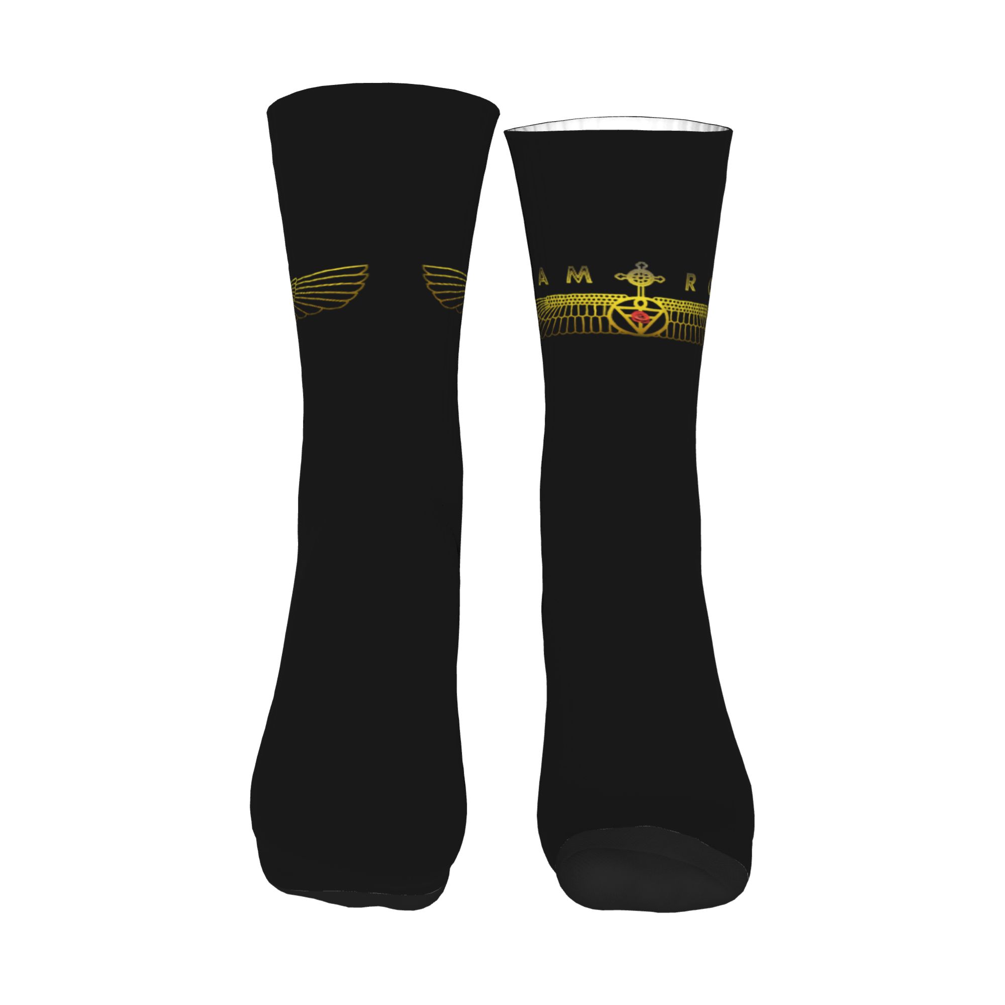 Fun Mens AMORC Logo Dress Sock - 3D Printing Logo recension och pris