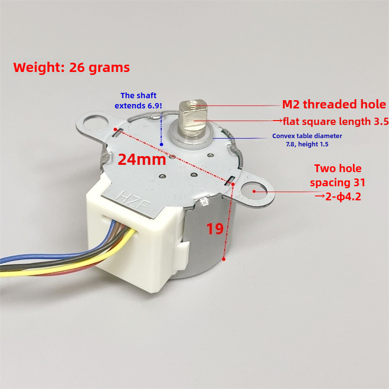 24BYJ48  DC 5V Stepper Motor D - Stepper Motor recension och pris