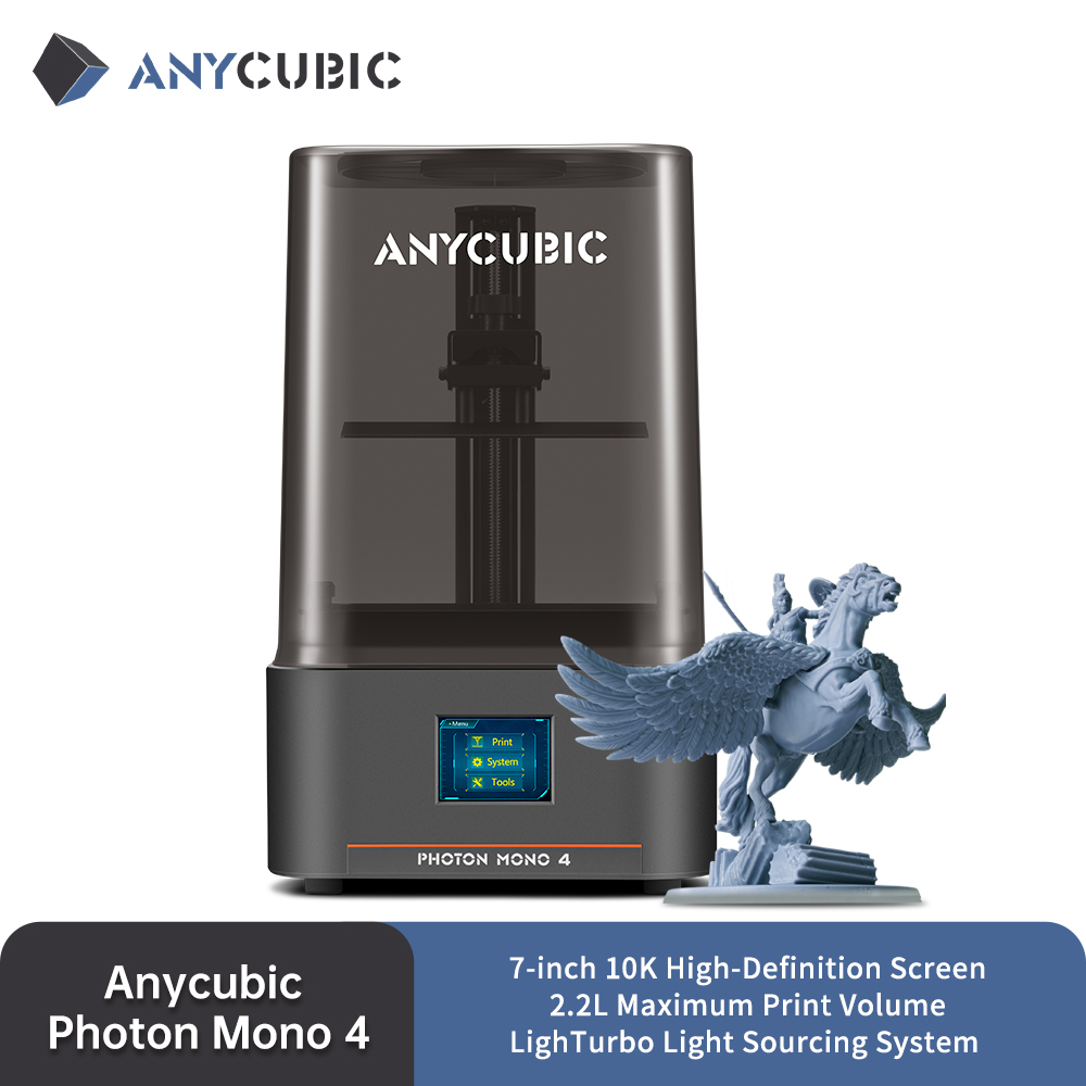 PRESALE ANYCUBIC Photon Mono 4 - 3D Printing Online Service recension och pris