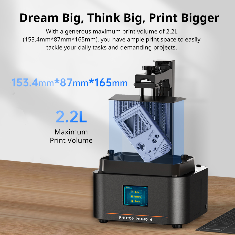 PRESALE ANYCUBIC Photon Mono 4 - 3D Printing Online Service recension och pris