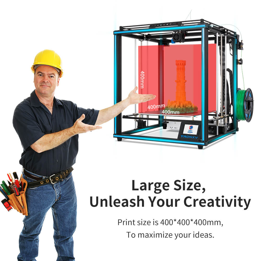 Tronxy X5SA 3D Printer Bed Pri - 3D Printing Online Service recension och pris
