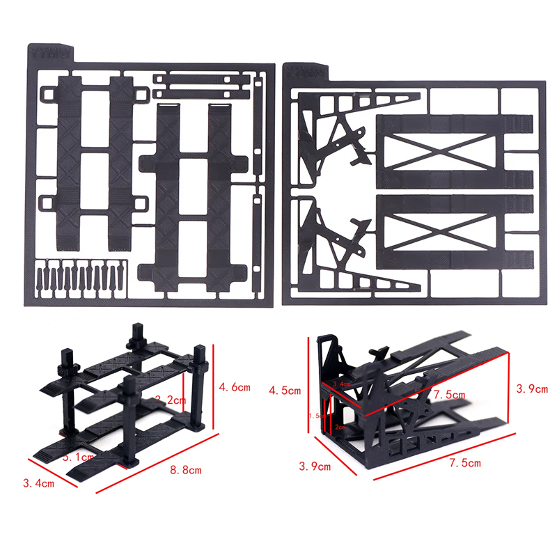 1Set For 1/64 Alloy Car Toy 3D - 3D Printing Diecast Cars recension och pris
